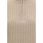 Beige Cashmere Sweater