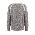 Grey Cotton Women's Sweater