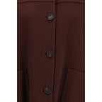 Bordeaux Wool Oves Aries Coat
