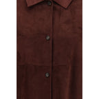 Bordeaux Lamb Ovis Aries Aries Leather Jacket