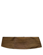 Brown Men 100% Silk Belt Waist Cummerbund