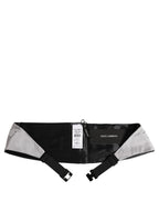 Gray Men 100% Silk Belt Waist Cummerbund
