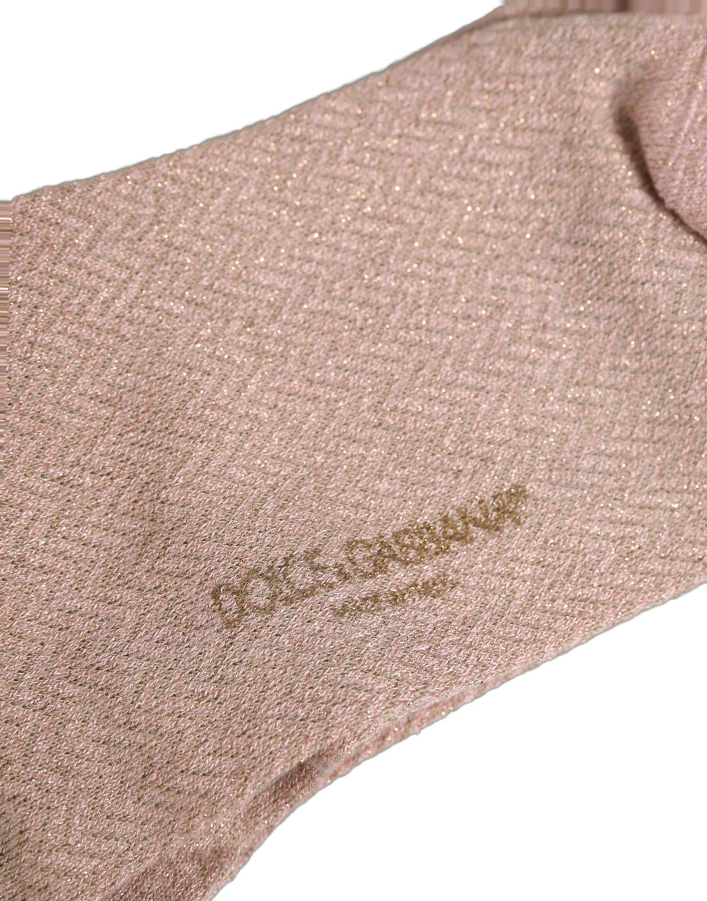 Light Pink Viscose Over The Calf Accessory Socks