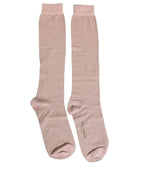 Light Pink Viscose Over The Calf Accessory Socks