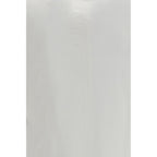 White Cotton Long Sleeve T-Shirt