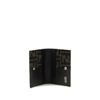Brown Polyester Wallet