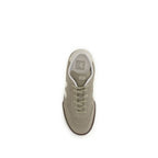 Bicolor Suede Leather Low Top Sneakers