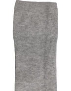 Men Gray Viscose Over The Calf Accessory Socks