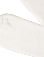 White Cotton DG Logo Mid Calf Accessory Socks