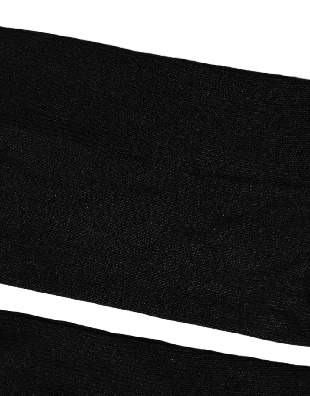 Men Black Viscose Logo Knee High Accessory Socks