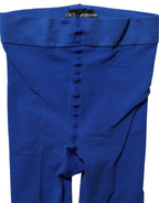 Blue Nylon Tights Stocking Pantyhose Socks