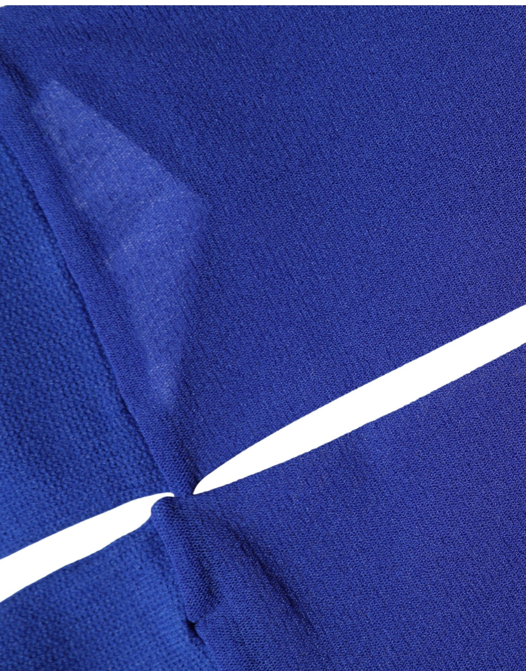 Royal Blue Mid Calf Sheer Nylon Accessory Socks