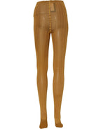 Mustard Nylon Tights Pantyhose Stockings Socks