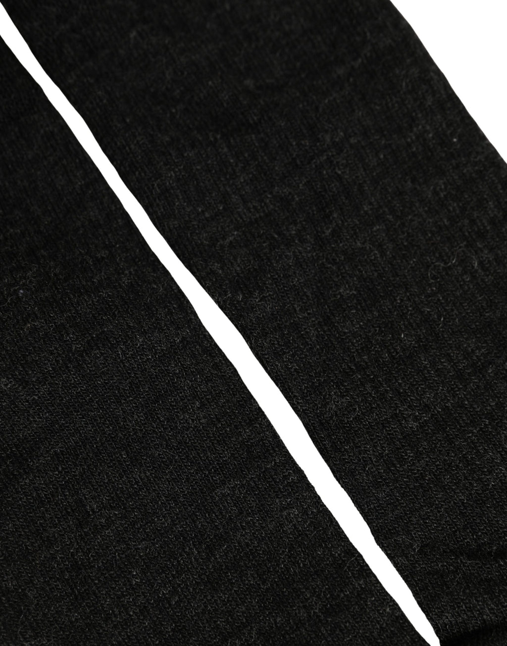 Black Wool DG Logo Mid Calf Accessory Socks