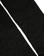 Black Wool DG Logo Mid Calf Accessory Socks