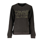 Black Cotton Women Sweater