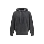 Gray Cashmere Hoodie