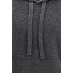 Gray Cashmere Hoodie