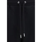 Black Cotton Joggers (Workout Pants)