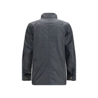 Blue Cotton Shell Jacket