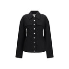 Black Wool Oves Aries Coat