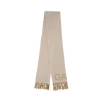 White Wool Oves Aries Foulard