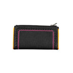 Black Polyurethane Women's Wallet