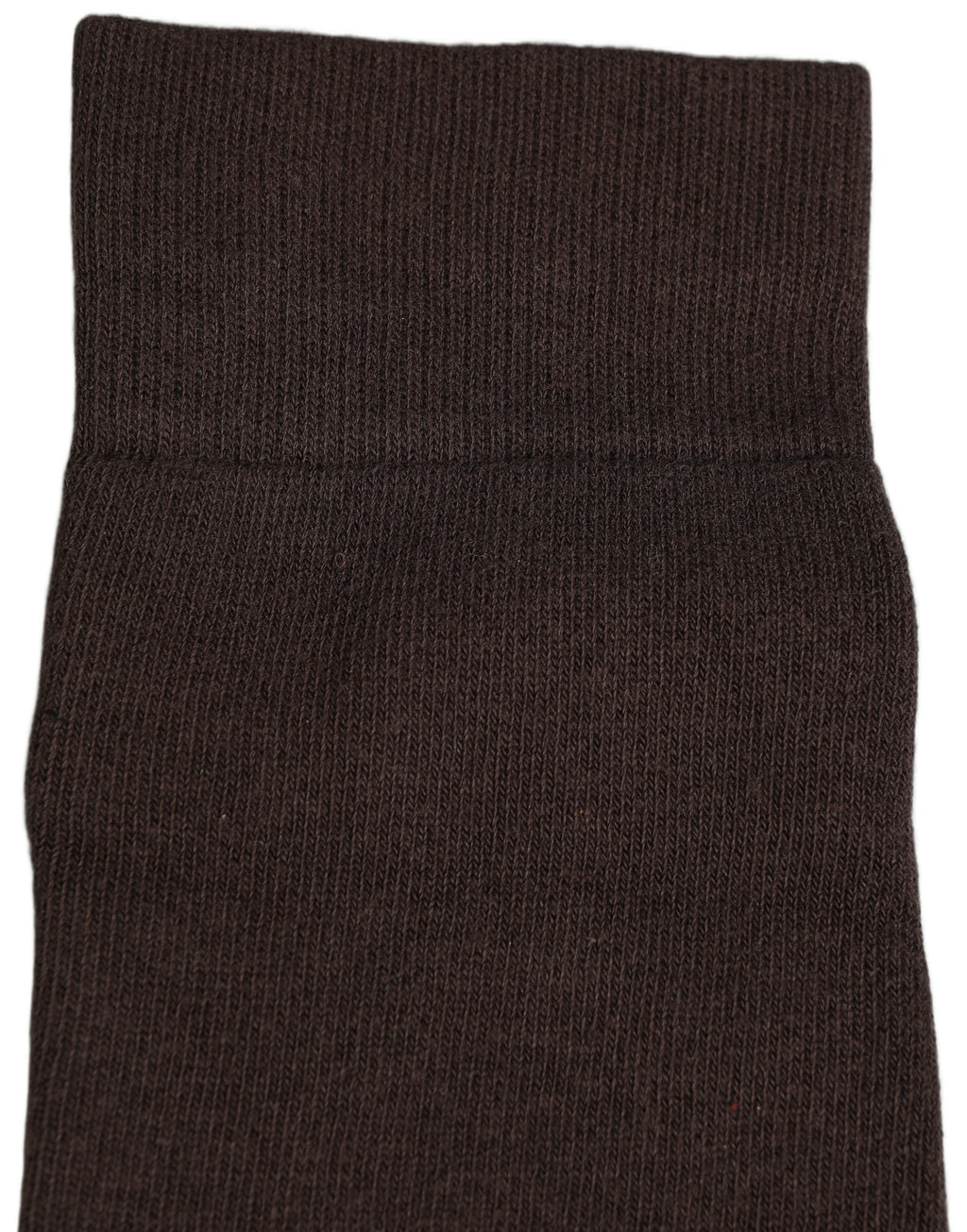 Dark Brown Cotton Over The Calf Accessory Socks