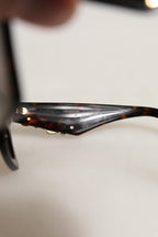 Brown DG4434 Accent Havana Acetate Frame Sunglasses