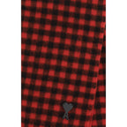 Red Wool Oves Aries Scarf
