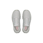 Gray Synthetic Athletic Sneakers