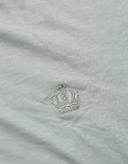 Green Cotton Short Sleeve Crew Neck T-shirt