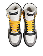 Multicolor Calf High Top Sneakers Shoes