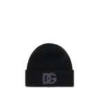 Black Wool Oves Aries Beanie