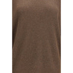 Brown Cotton Sweatshirt