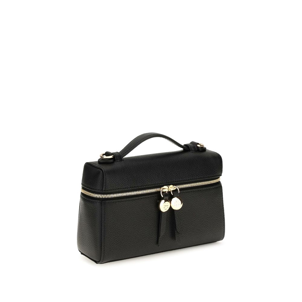 Black Calf Leather Bos Taurus Shoulder Bag