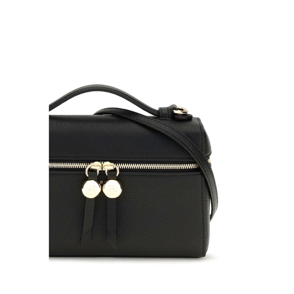 Black Calf Leather Bos Taurus Shoulder Bag