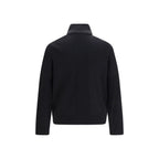 Black Viscose Full-Length Jacket