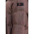 Bordeaux Polyester Full-Length Jacket