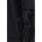 Black Cotton Sweatshirt