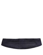 Dark Blue 100% Silk Belt Waist Cummerbund