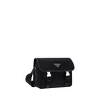 Black Polyamide Shoulder Bag