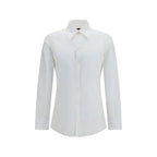 White Cotton Dress Shirt