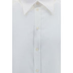 White Cotton Dress Shirt