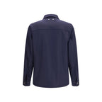 Blue Wool Oves Aries Full-Length Jacket