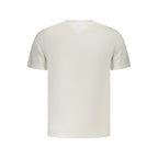 White Cotton Men's T-Shirt