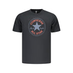 Black Cotton Men's T-Shirt