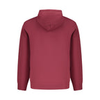 Red Cotton Mens Sweatshirt