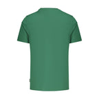 Green Cotton Men's T-Shirt