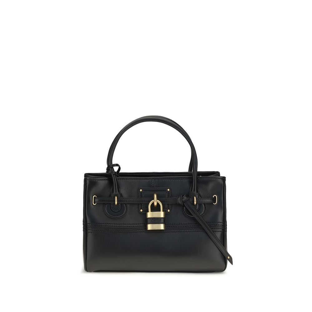 Black Buffalo Leather Shoulder Bag